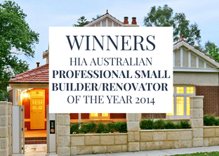 WINNERS Australian Professional Renovator of the Year Amerex Renovations