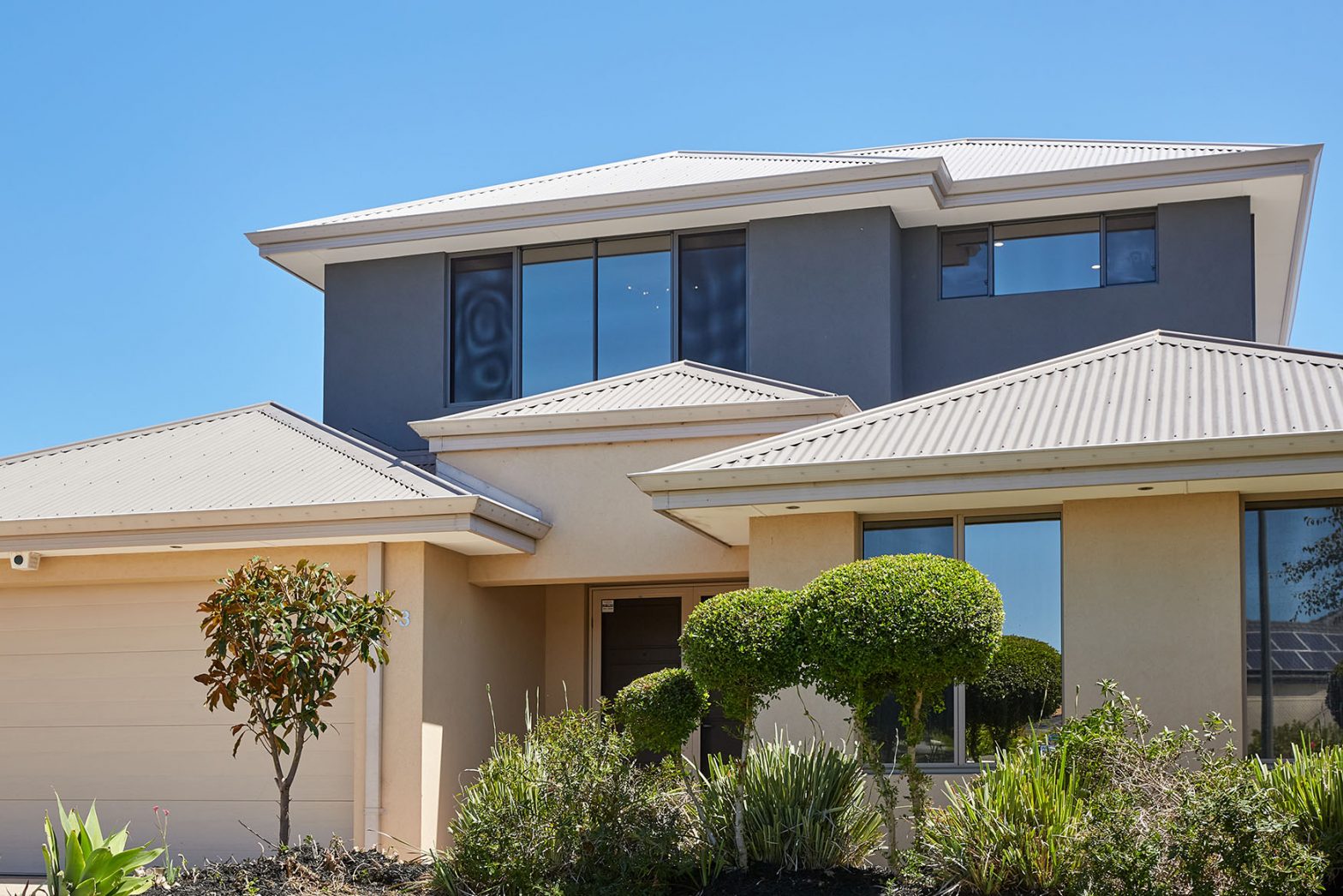 Colorbond roof to Perth home addition by Amerex